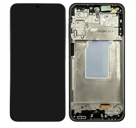 A26 5G / A266 - Ecran Display SAMSUNG A26 5G / A266 Service Pack CU RAMA - BLACK NEGRU GH82-37049A