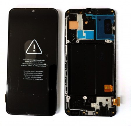 A40 / A405 - Ecran Display COMPATIBIL cu Samsung A40 / A405 cu Rama - INCELL