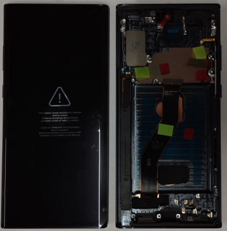 Ecrane Pentru SAMSUNG - Ecran Display COMPATIBIL Cu Samsung NOTE 10 Plus / N975 Cu Rama NEGRU - OLED