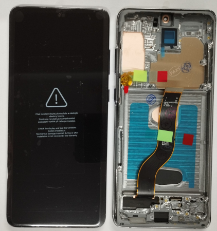 S20 Plus / G985-G986 - Ecran Display COMPATIBIL Cu Samsung S20 Plus / G985F / G986F Cu Rama GRI - OLED