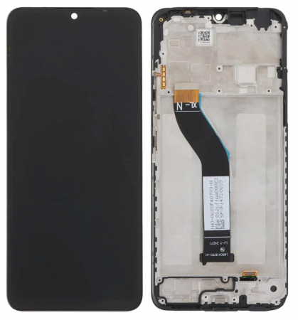 Ecrane Pentru XIAOMI - Ecran Display XIAOMI Redmi 14C / Poco C75 4G Service Pack Cu Rama - Black 5600020C3NL00