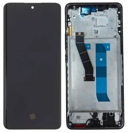Ecrane Pentru XIAOMI - Ecran Display Xiaomi Redmi Note 15 4G Service Pack CU RAMA - BLACK negru 560006000P700 2510DRA23E, 2510DRA23G