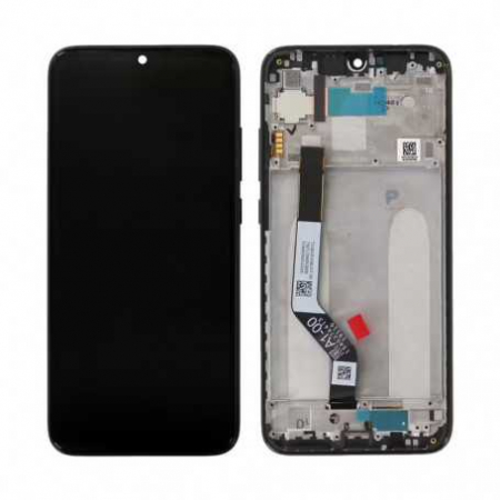 Redmi Note 7 - Ecran Display XIAOMI Redmi Note 7 / Note 7 Pro Service Pack Cu Rama - NEGRU  M1901F7G, M1901F7H, M1901F7I, M1901F7S