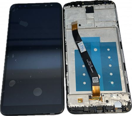 Ecrane COMPATIBILE pentru HUAWEI - Ecran Display HUAWEI Mate 10 Lite cu RAMA Compatibil - NEGRU / BLACK  RNE-L21, RNE-L22, RNE-L01, RNE-L02, RNE-L11, RNE-L23, RNE-L03, RNE-AL00