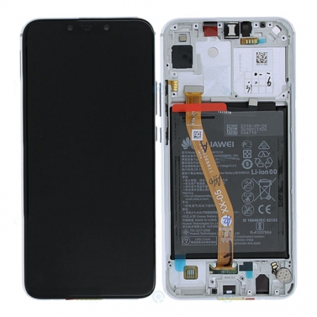 Seria P - Ecran Display HUAWEI P Smart Plus ORIGINAL Service-Pack - BLACK / NEGRU