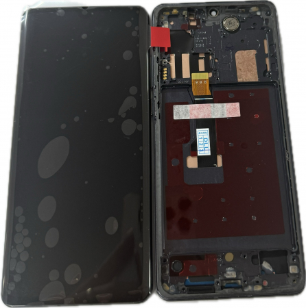 Seria P - Ecran Display HUAWEI P30 PRO 2019 - 2020 COMPATIBIL CU RAMA OLED - NEGRU VOG-L04 VOG-L09 VOG-L29
