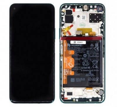 Seria P - Ecran Display HUAWEI P40 LITE  5G ORIGINAL Service Pack Cu RAMA - GREEN