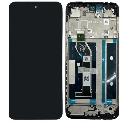 E15 / G05 - Ecran Display MOTOROLA E15 / G05 Service Pack Cu Rama - Black 5D68C29300