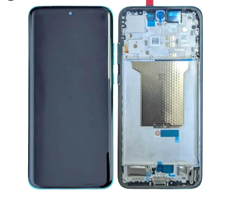 MOTOROLA SERVICE PACK - Ecran Display Motorola EDGE 70 FUSION Service Pack Cu Rama - PANTONE Sporting Green