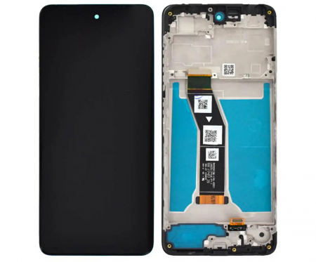 G04 - Ecran Display Motorola G04s Cu Rama Service Pack - NEGRU