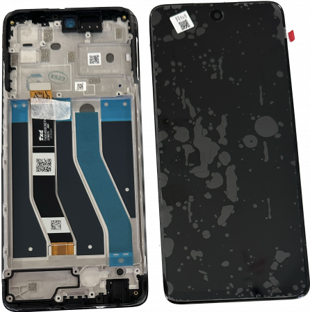 Ecrane Pentru MOTOROLA - Ecran Display MOTOROLA G62 5G cu rama ORIGINAL Service Pack - NEGRU / BLACK  XT2226