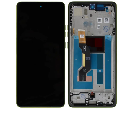 Ecrane Pentru MOTOROLA - Ecran Display MOTOROLA G86 Service Pack Cu Rama - Golden Cypress (GREEN) VERDE XT2527-2