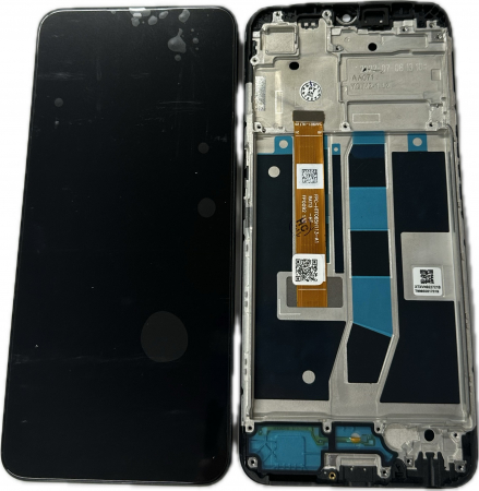 Ecrane Pentru OPPO - Ecran Display OPPO A16 / A16s Cu Rama COMPATIBIL - NEGRU
