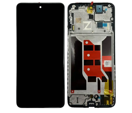 Ecrane Pentru OPPO - Ecran Display Oppo  Reno 12F 4G Service Pack Cu Rama - NEGRU