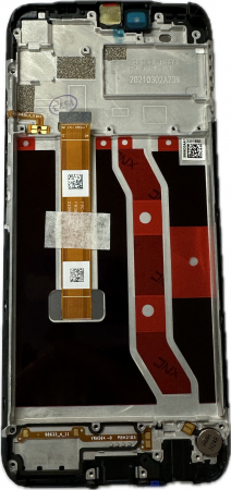 REALME 7i - Ecran Display REALME 7i ORIGINAL Service Pack cu Rama - NEGRU RMX2103