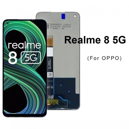 Ecrane Pentru REALME - Ecran Display REALME 8 5G / NARZO 30 5G 2021 Fara Rama Compatibil - NEGRU