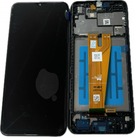 A045 / A04 2022 - Ecran Display SAMSUNG A04 / A045 2022 - Compatibil Cu Rama - Negru