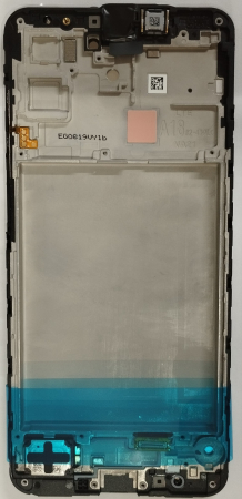 SAMSUNG SERVICE PACK - Ecran Display SAMSUNG A18 4G / A185 Service Pack Cu Rama - NEGRU