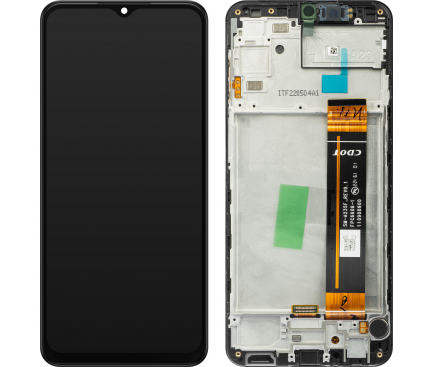  A23 2022 / A235F / 4G - Ecran Display Samsung A23 4G 2022 / A235F -Original, Service Pack - Black / Negru