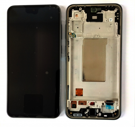 A36 5G / A366 - Ecran Display SAMSUNG A36 5G / A366 Service Pack CU RAMA - BLACK GH82-36841A