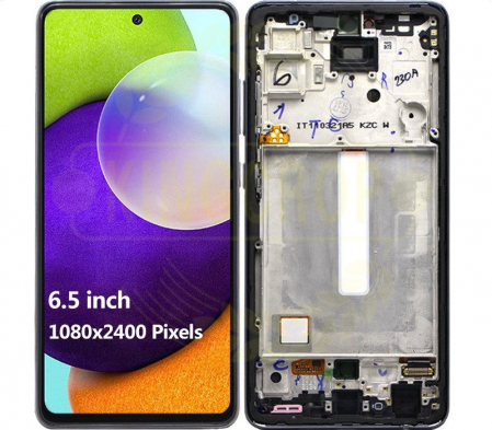 A52 2021 / A525-A526 - Ecran Display Samsung A52 4G-5G 2021 / A525 / A526 ORIGINAL Service Pack - VIOLET
