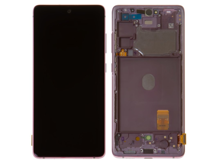 S20 FE 4G / G780 - Ecran  Display Samsung S20 FE / G780 / G781  Service Pack Cu Rama Lavander