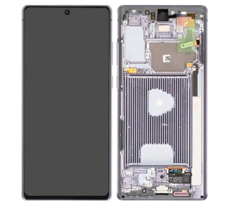 Galaxy N SERVICE PACK - Ecran Display Samsung  NOTE 20 / N980 - N981 Service Pack cu Rama - Mystic Gray gri GH82-23495A  GH82-23733A