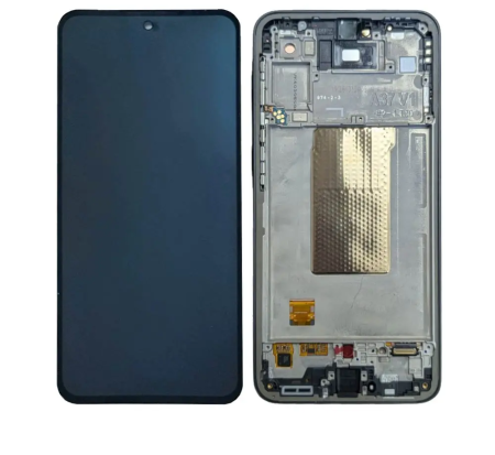 Galaxy A - Ecran Display SAMSUNG A37 5G / A376 Service Pack CU RAMA - Charkoal (Graphite) gri GH82-39232A