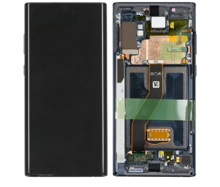 Galaxy N - Ecran Display SAMSUNG Note 10 Plus / N975 Service Pack CU RAMA - BLACK NEGRU GH82-20838A  GH82-20900A
