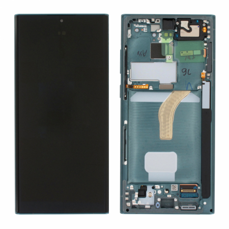 S22 ULTRA 5G / S908B - Ecran Display Samsung S22 ULTRA 5G / S908B Original Service Pack - VERDE