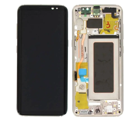 Galaxy S - Ecran Display Samsung S8 G950F 2017 Service Pack cu Rama -  GOLD