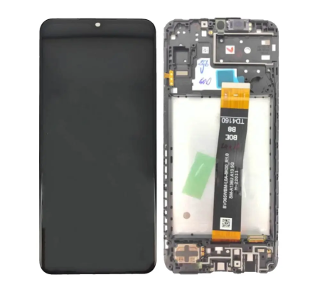 SAMSUNG COMPATIBILE - Ecran Display COMPATIBIL cu Samsung  A13 / A136 Cu Rama - Negru