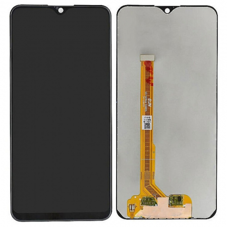 Y35 - Ecran Display VIVO Y35 Compatibil FARA RAMA - NEGRU / BLACK
