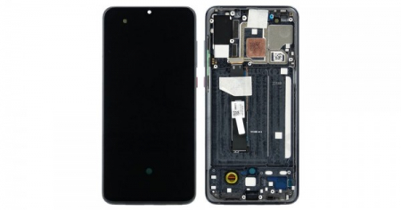 MI 9 - Ecran Display Xiaomi MI 9 PRO 5G Service Pack Cu Rama - NEGRU