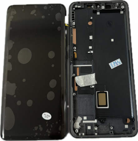 Ecrane Pentru XIAOMI - ECRAN DISPLAY XIAOMI Mi Note 10 / Note 10 Pro 2019 / Note 10 Lite 2020 Compatibil Cu Rama - WHITE / SILVER M1910F4G  M1910F4S M2002F4LG, M1910F4G