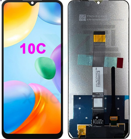 REDMI 10C / 10 Power / Poco C40 4G 2022 - Ecran Display XIAOMI REDM 10C / 10 Power / Poco C40 4G 2022 - Compatibil FARA RAMA .
