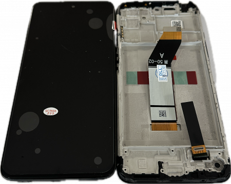 Ecrane Pentru XIAOMI - Ecran Display Xiaomi Redmi 10 2021 Compatibil cu Rama - Negru / Black 21061119AG 21061119DG 21061119AL