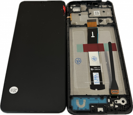 Ecrane Pentru XIAOMI - Ecran Display Xiaomi Redmi 12C 2023 Compatibil cu Rama - Negru / Black 22120RN86G 22120RN86I 22126RN91Y 2212ARNC4L