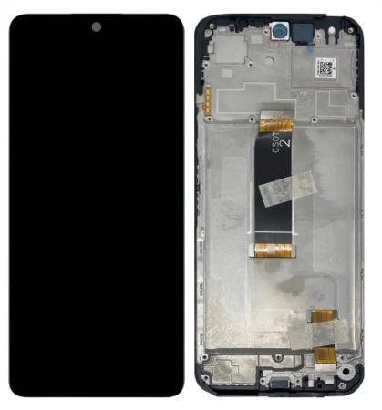Ecrane Pentru XIAOMI - Ecran Display XIAOMI Redmi 13 4G -5G / Poco M6 4G Service Pack Cu Rama - Black 2404ARN45A, 24040RN64Y, 2406ERN9CI