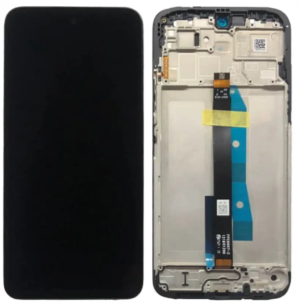 REDMI 15 - Ecran Display XIAOMI Redmi 15 4G / Poco M7 4G Service Pack Cu Rama - Black - Versiune EU 560001O19AP00