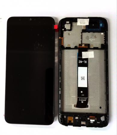Redmi A1 / A1 + - Ecran Display  XIAOMI Redmi A1 / A1+ Service Pack Cu Rama - NEGRU plus