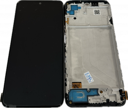 Ecrane Pentru XIAOMI - Ecran Display XIAOMI REDMI Note 10 4G / NOTE 10S 4G 2021 / POCO M5s 2022 Compatibil cu Rama - Negru / Black M2101K7AI M2101K7AG M2101K7BG M2101K7BI M2101K7BNY M2101K7BL 2207117BPG