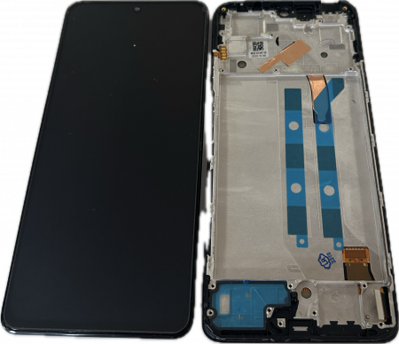 Ecrane Pentru XIAOMI - Ecran Display Xiaomi Redmi Note 11 Pro Compatibil cu Rama - Negru / Black   2201116TG 2201116TI