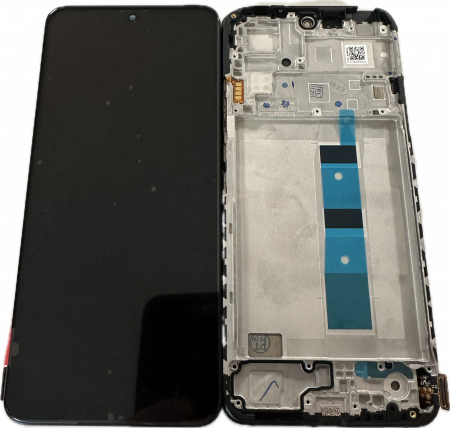 Redmi Note 12 4G - Ecran Display XIAOMI Redmi Note 12 4G Compatibil Cu Rama -  NEGRU
