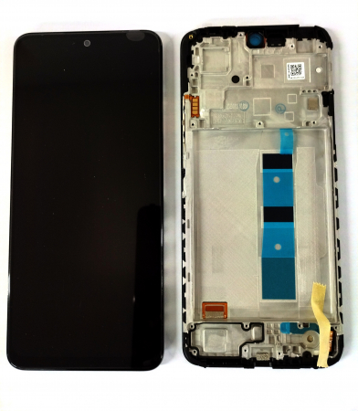 Redmi Note 12 4G - Ecran Display XIAOMI Redmi Note 12 4G Service Pack CU RAMA - NEGRU