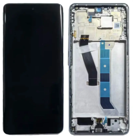 Ecrane Pentru XIAOMI - Ecran Display Xiaomi Redmi Note 15 5G Service Pack CU RAMA - BLUE ALBASTRU 56002200P1700 25096RA9BG, 25098RA98G