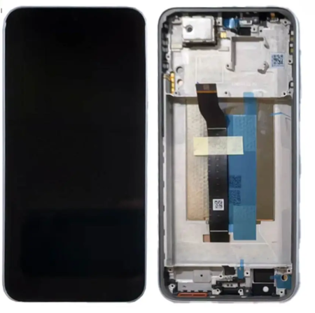 Ecrane Pentru XIAOMI - Ecran Display Xiaomi Redmi Note 15 Pro 5G Service Pack CU RAMA - BLUE ALBASTRU 56001700P1600 25060RABDG, 25080RABDG