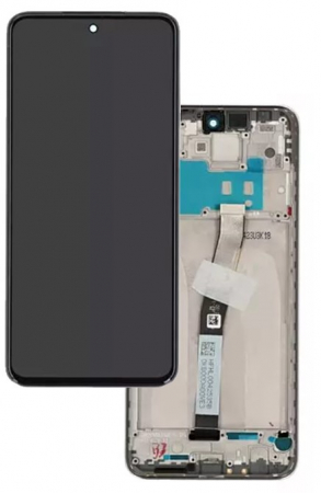 Ecrane Pentru XIAOMI - Ecran Display Xiaomi Redmi Note NOTE 9 PRO GREEN / VERDE MAX 9 Pro / 9S / NOTE 10 LITE / POCO M2 PRO cu Rama Original, SERVICE PACK - TARNISH GRAY / GRI M2003J6B2G
