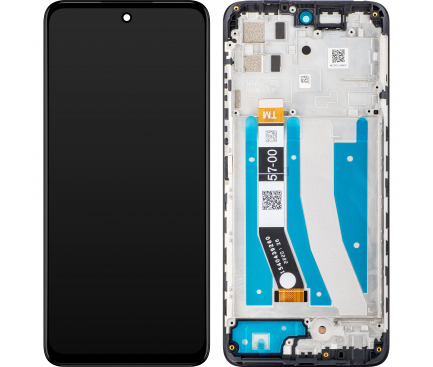 G32 - Ecran Lcd Display MOTOROLA G32 ORIGINAL Service Pack cu RAMA -  BLACK / NEGRU  XT2235