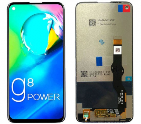 Ecrane Pentru MOTOROLA - Ecran Lcd Display MOTOROLA MOTO G8 POWER Fara Rama - NEGRU / BLACK